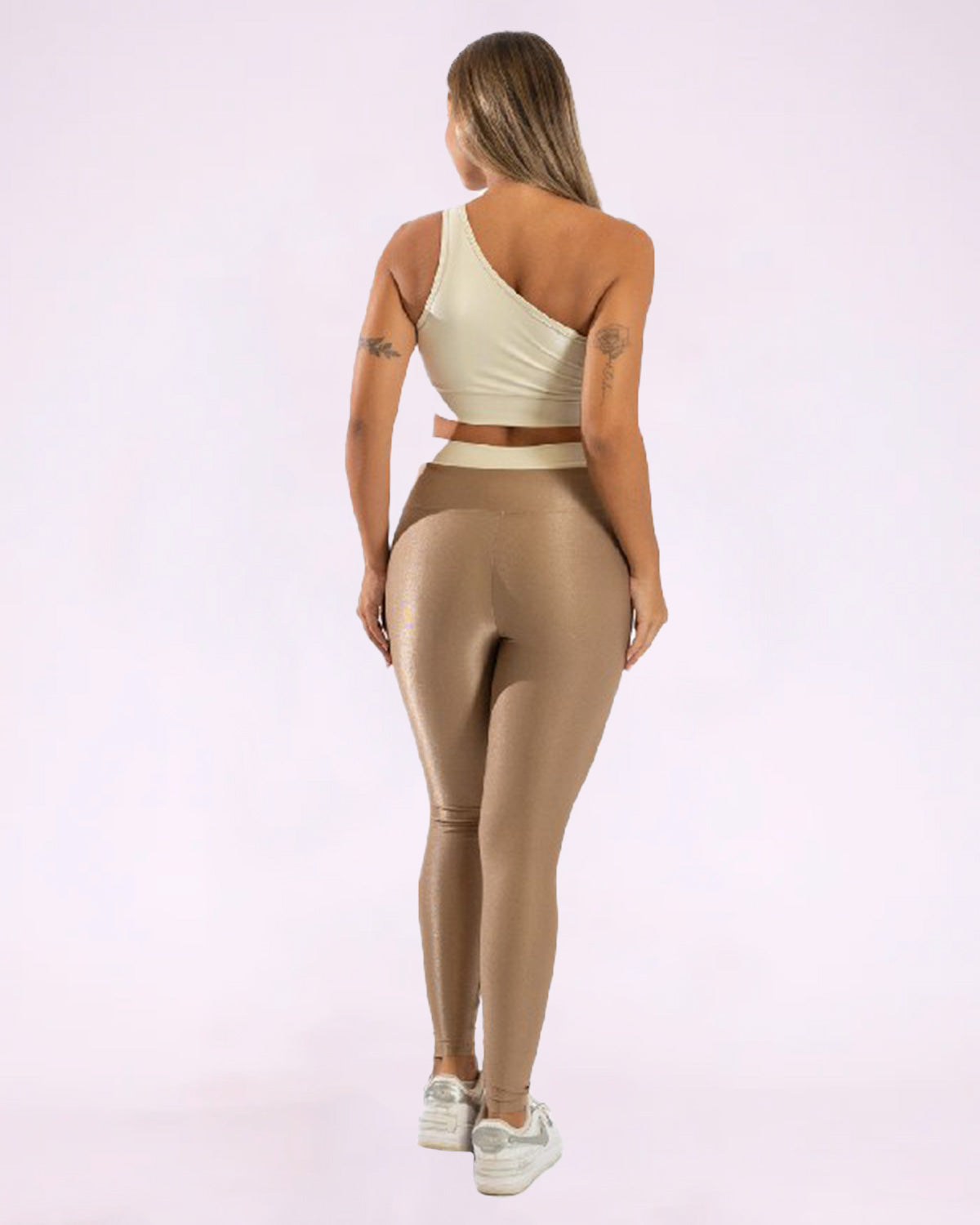 Conjunto Legging Curve Slim ao Plus + Top Ombro Só