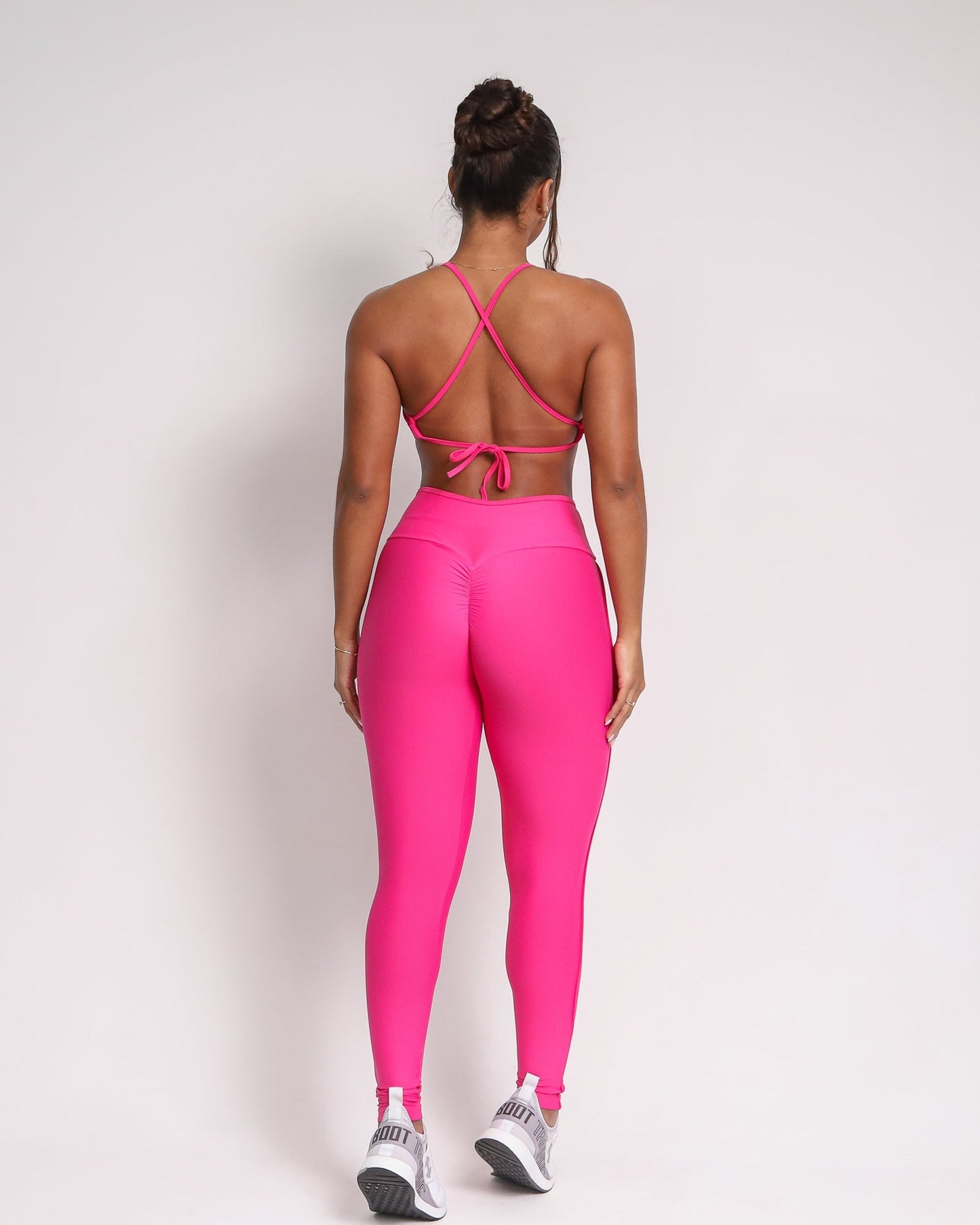 Conjunto Legging Empina Bumbum Vivo Compressão + Top Paula