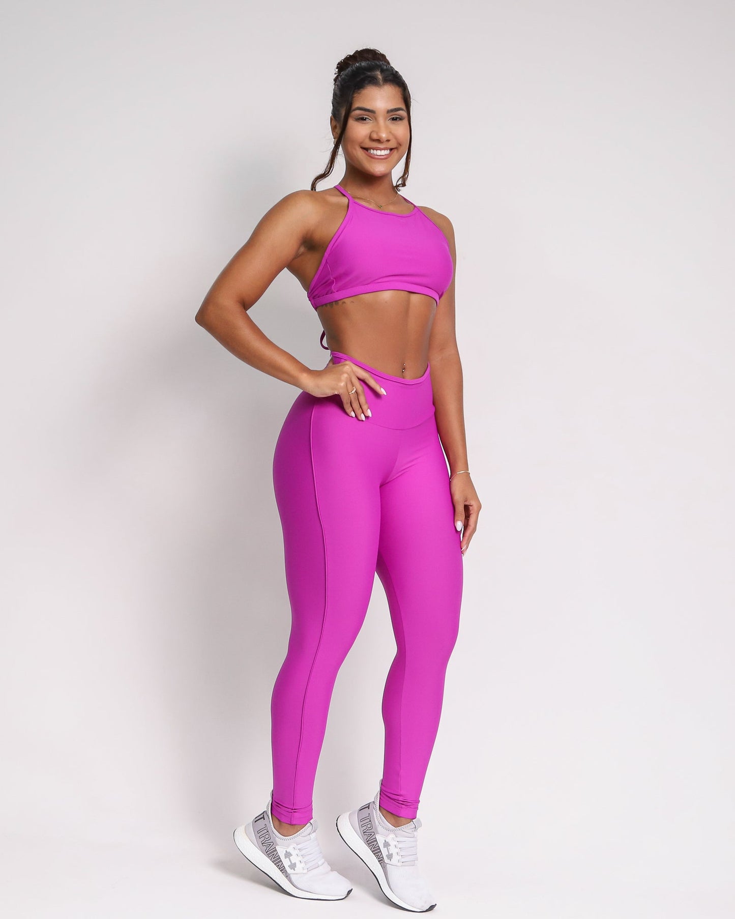 Conjunto Legging Empina Bumbum Vivo Compressão + Top Paula