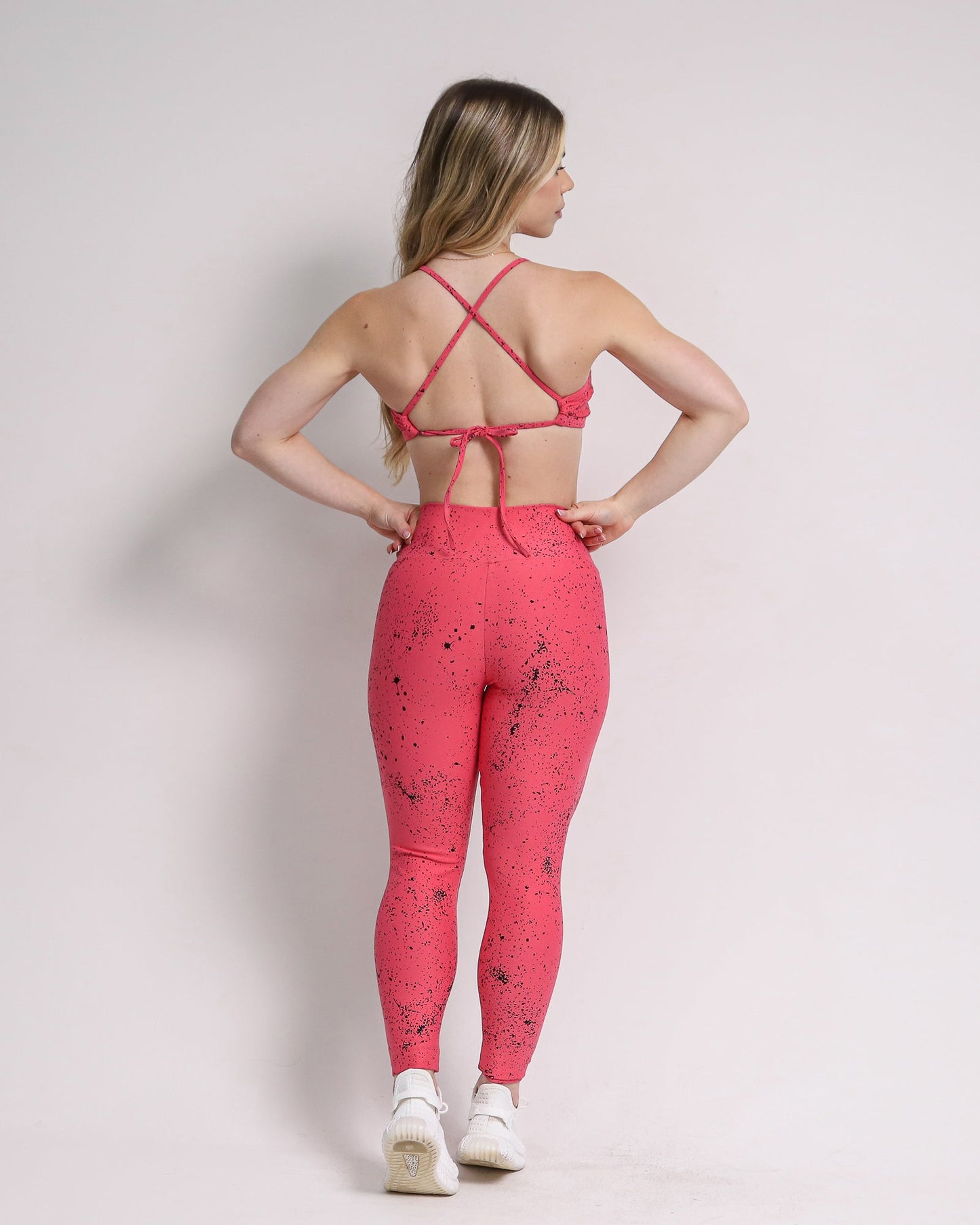 Conjunto Legging Básico Estampa + Top Paula