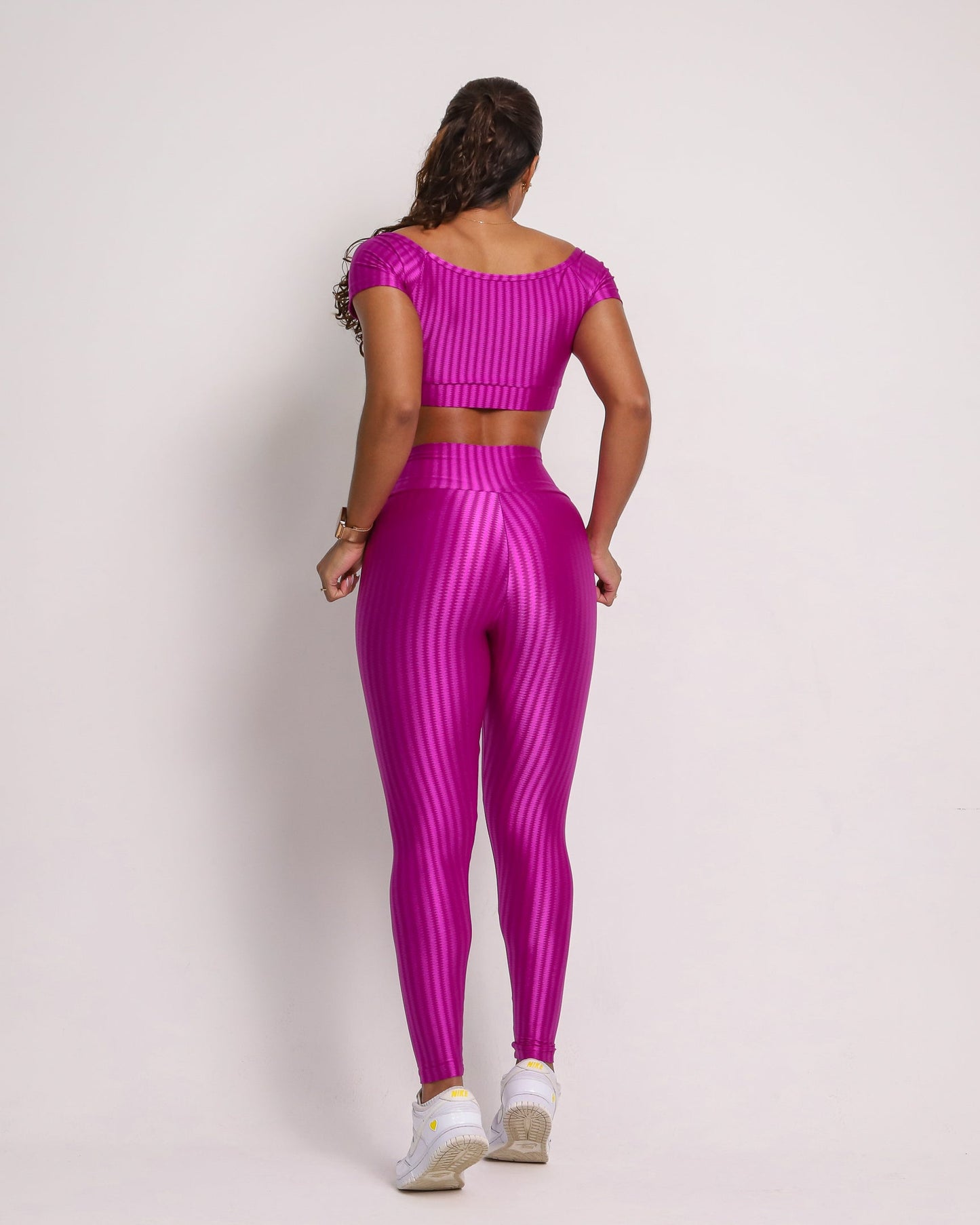 Conjunto Legging Básico Cirrê + Top Manguinha