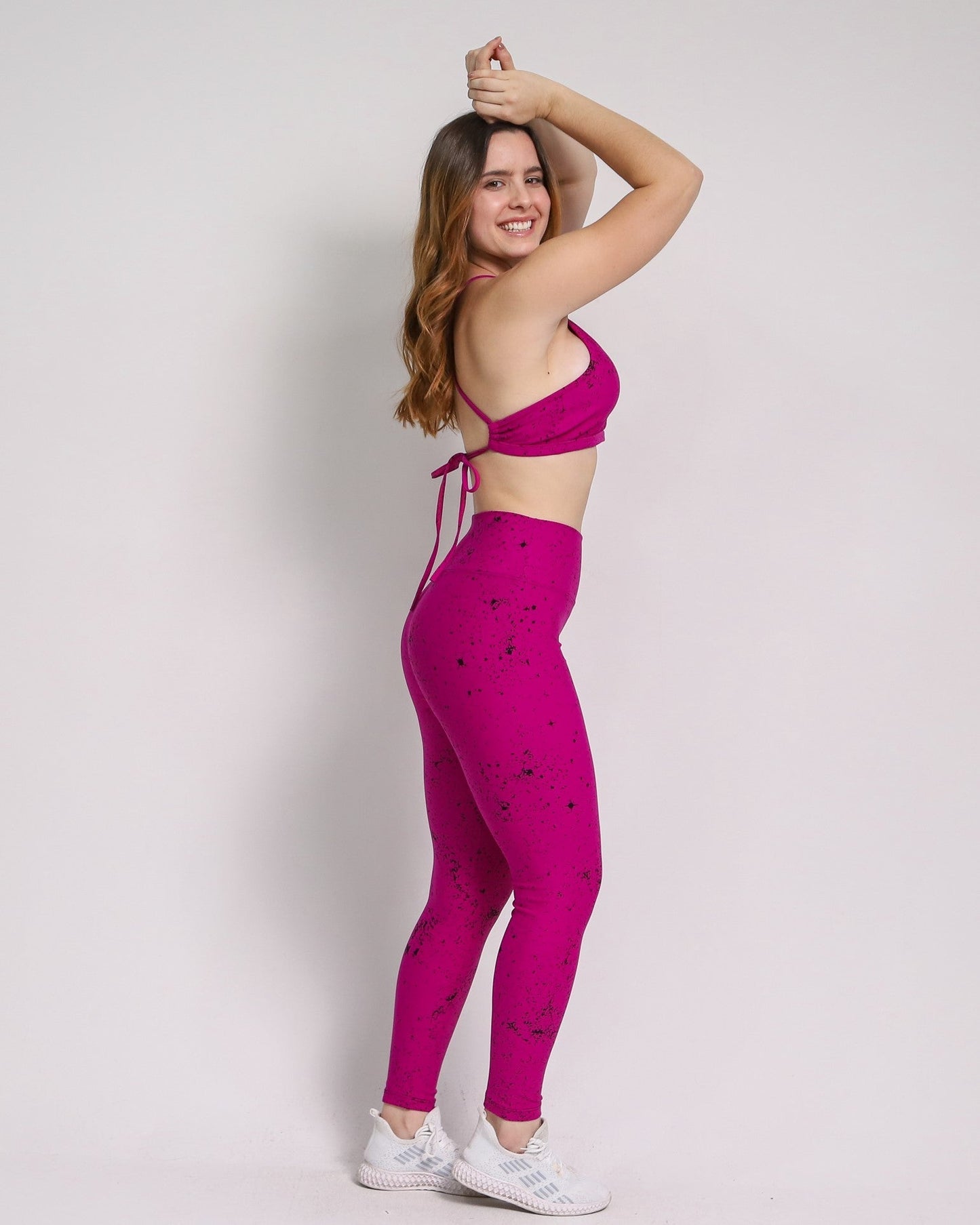 Conjunto Legging Básico Estampa + Top Paula